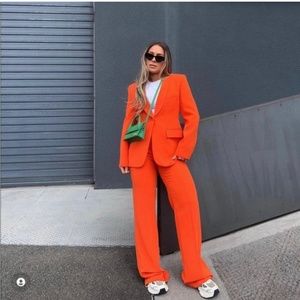 ZARA BLAZER WITH TUXEDO COLLAR NWT